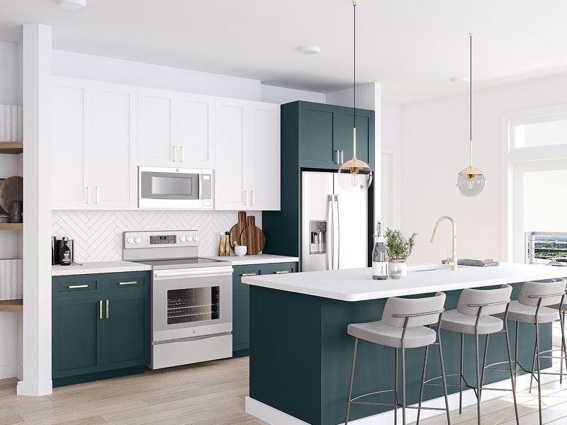 A Professional Who is Installing Laminate Flooring