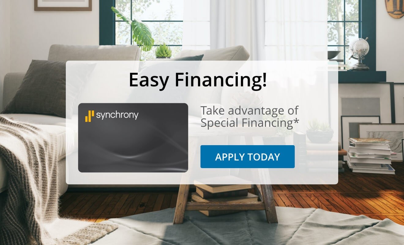 Take advantage of special financing with Synchrony - offered by Carpet Spectrum Inc in the Southern California area!